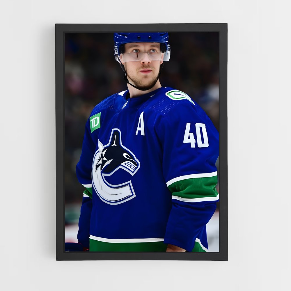 Poster Élan sur Glace – affiche Hockey sur glace (vue 2)